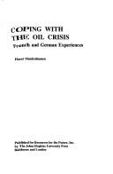 Coping with the oil crisis : French and German experiences