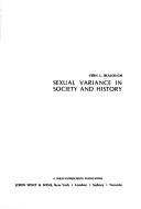 Cover of: Sexual variance in society and history