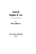 Cover of: General Stephen D. Lee