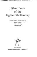 Cover of: Silver poets of the eighteenth century