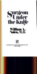 Cover of: Surgeon under the knife