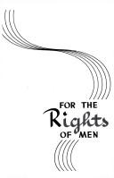 Cover of: For the rights of men