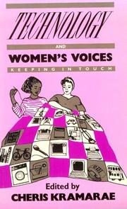 Cover of: Technology and Women's Voices by Cheris Kramarae