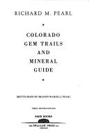 Cover of: Colorado gem trails and mineral guide