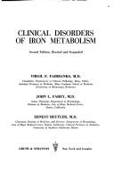 Clinical disorders of iron metabolism by Virgil F. Fairbanks