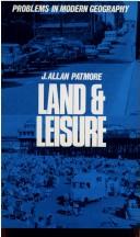 Cover of: Land and leisure in England & Wales