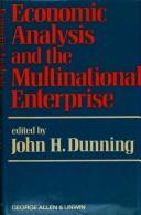 Economic analysis and the multinational enterprise