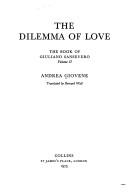 The dilemma of love : the book of Giuliano Sansevero, volume II