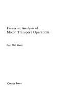 Financial analysis of motor transport operations