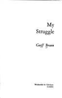 Cover of: My struggle