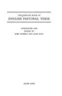 The Penguin book of English pastoral verse
