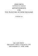 Cover of: Advertisements for the planters of New-England