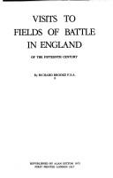 Visits to fields of battle in England of the fifteenth century