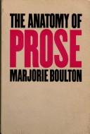 The anatomy of prose