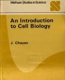 Cover of: An introduction to cell biology