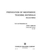 Cover of: Preparation of inexpensive teaching materials