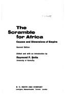 Cover of: The scramble for Africa: causes and dimensions of empire.