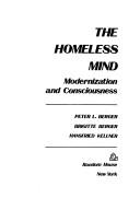 Cover of: homeless mind: modernization and consciousness