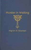 Cover of: Murder in waiting