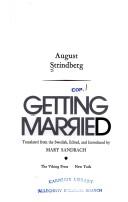 Cover of: Getting married.
