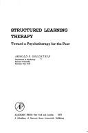 Structured learning therapy : towards a psychotherapy for the poor