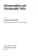 Metamorphism and metamorphic belts by Akiho Miyashiro