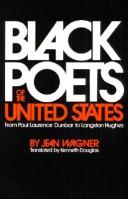 Cover of: Black poets of the United States by Wagner, Jean