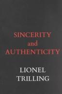 Cover of: Sincerity and authenticity.