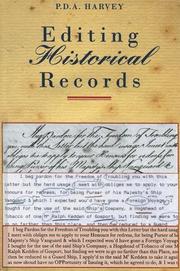 Editing historical records