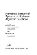 Numerical solution of systems of nonlinear algebraic equations