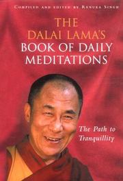The Dalai Lama's book of daily meditations by His Holiness Tenzin Gyatso the XIV Dalai Lama