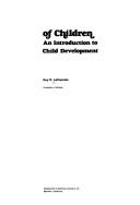 Cover of: Of children; an introduction to child development