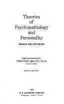 Theories of psychopathology and personality : essays and critiques