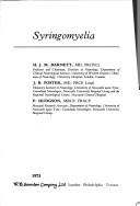 Cover of: Syringomyelia