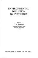 Cover of: Environmental pollution by pesticides