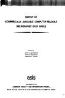 Survey of commercially available computerreadable bibliographic data bases by John Hoke Schneider
