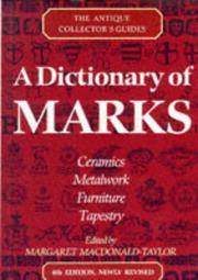 A dictionary of marks