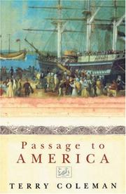 Passage to America : a history of emigrants from Great Britain and Ireland to America in the mid-nineteenth century