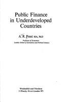 Public finance in underdeveloped countries