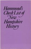 Cover of: Check list of New Hampshire history. by Hammond, Otis Grant