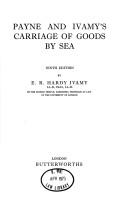 Payne and Ivamy's carriage of goods by sea