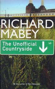 Cover of: The unofficial countryside