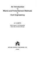 Cover of: An introduction to matrix and finite element methods in civil engineering