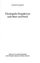Cover of: Theologische Perspektiven nach Marx und Freud.