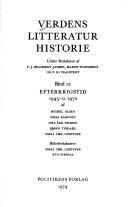 Cover of: Verdens litteraturhistorie.