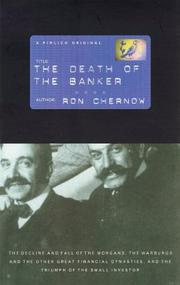 Cover of: THE DEATH OF THE BANKER by 