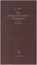 Cover of: Die ersten deutschen Zeitungen.