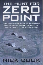 Cover of: The hunt for zero point by Nick Cook