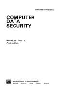Computer data security by Harry Katzan