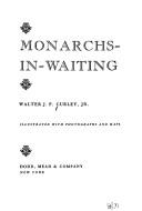 Cover of: Monarchs in waiting